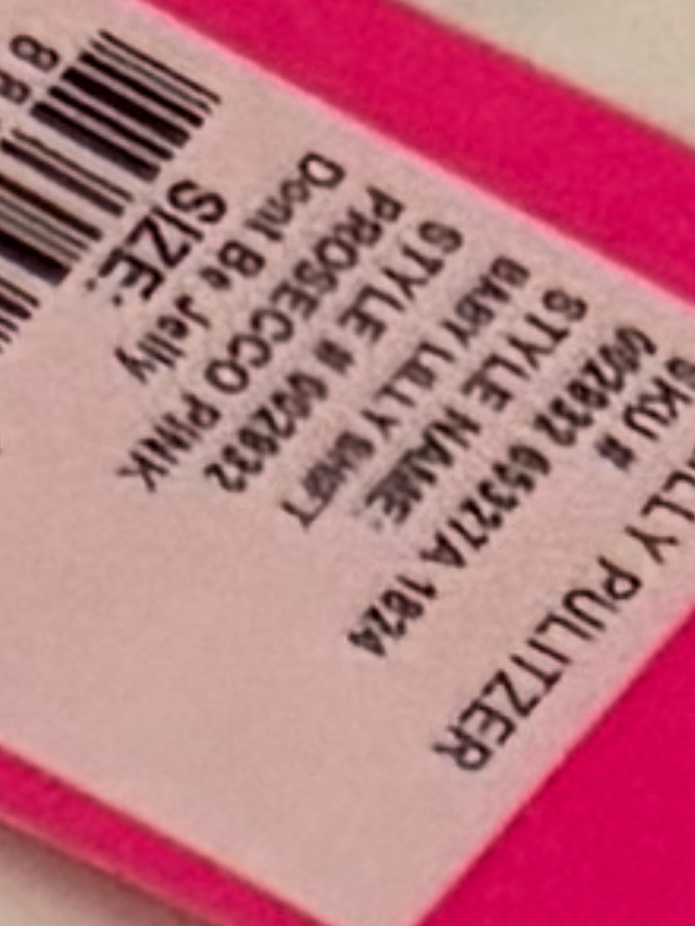 Lilly Pulitzer Prosscco Pink Swirl Sleeveless Dress Top - Lilly Pulitzer NWT! - Picture 3 of 3